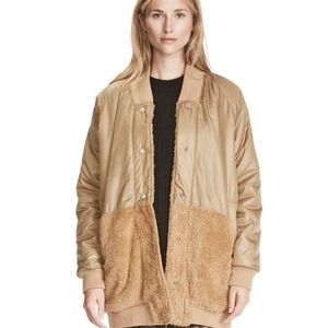 Woolrich NWT Reversible Sherpa Monkey Jacket Coat Large